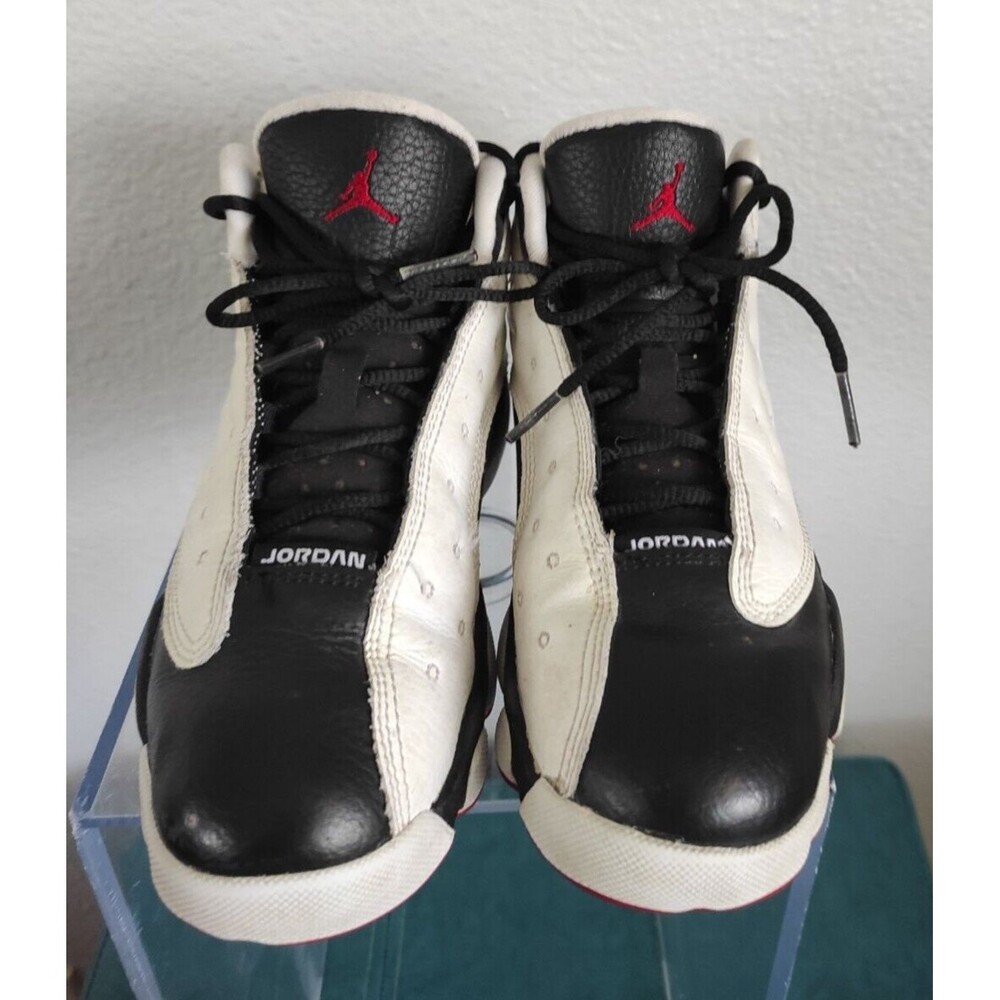 RARE Nike Air Jordan XIII 13 OG White Black SZ US 2,5Y EUR 34,414575-104